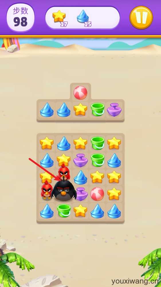 愤怒的小鸟消除赛 愤怒的小鸟消除赛