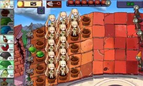 植物娘大战僵尸2025最新版 植物娘大战僵尸2025最新版