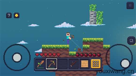 我的世界2D天空之岛