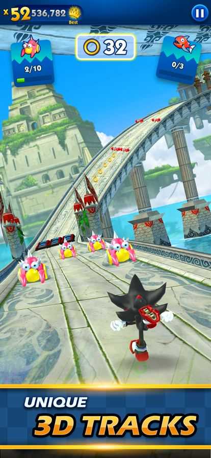 索尼克跑酷截图