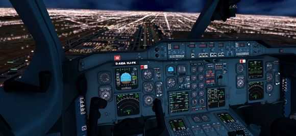 真实飞行模拟器截图