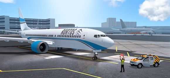 真实飞行模拟器截图