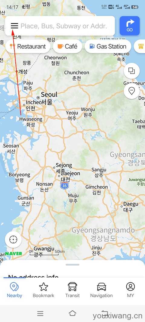 NAVER地图 NAVER地图