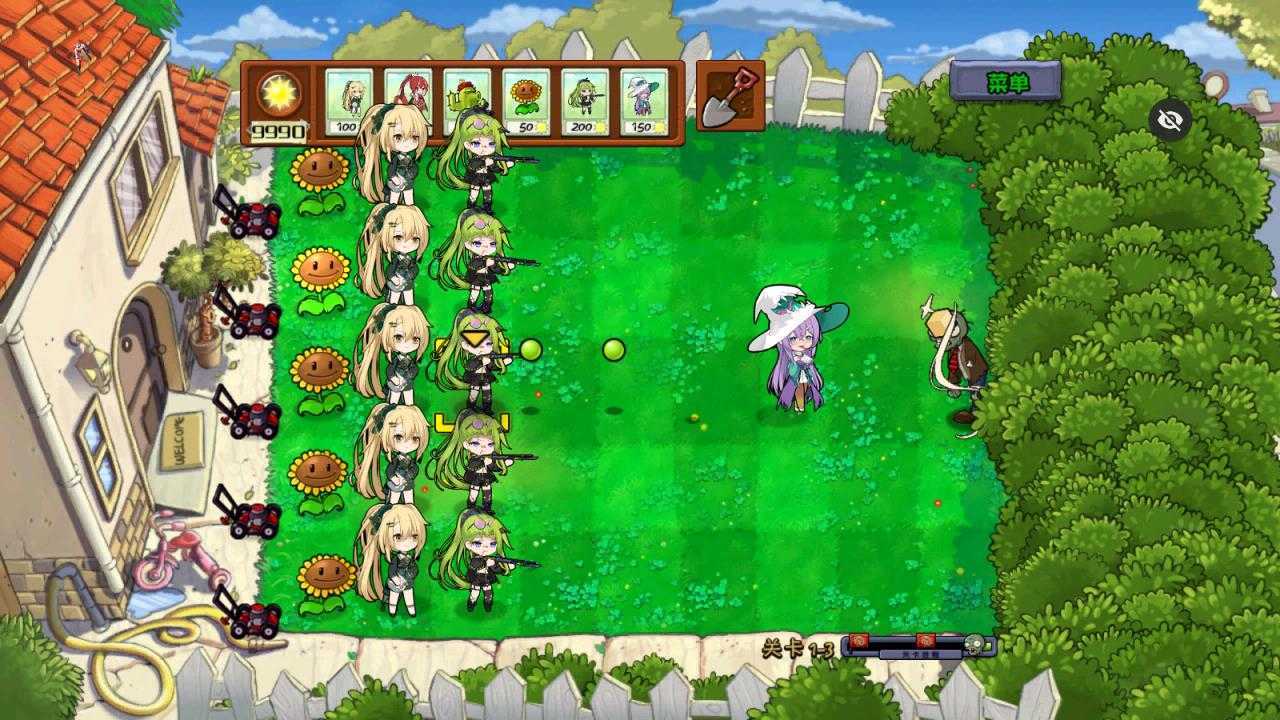 植物娘大战僵尸TV触控版 植物娘大战僵尸TV触控版
