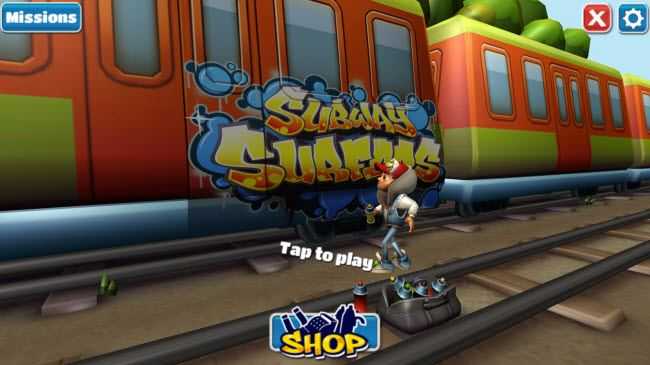 地铁跑酷困难版 地铁跑酷困难版