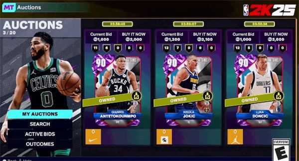 NBA2K25梦幻球队 NBA2K25梦幻球队