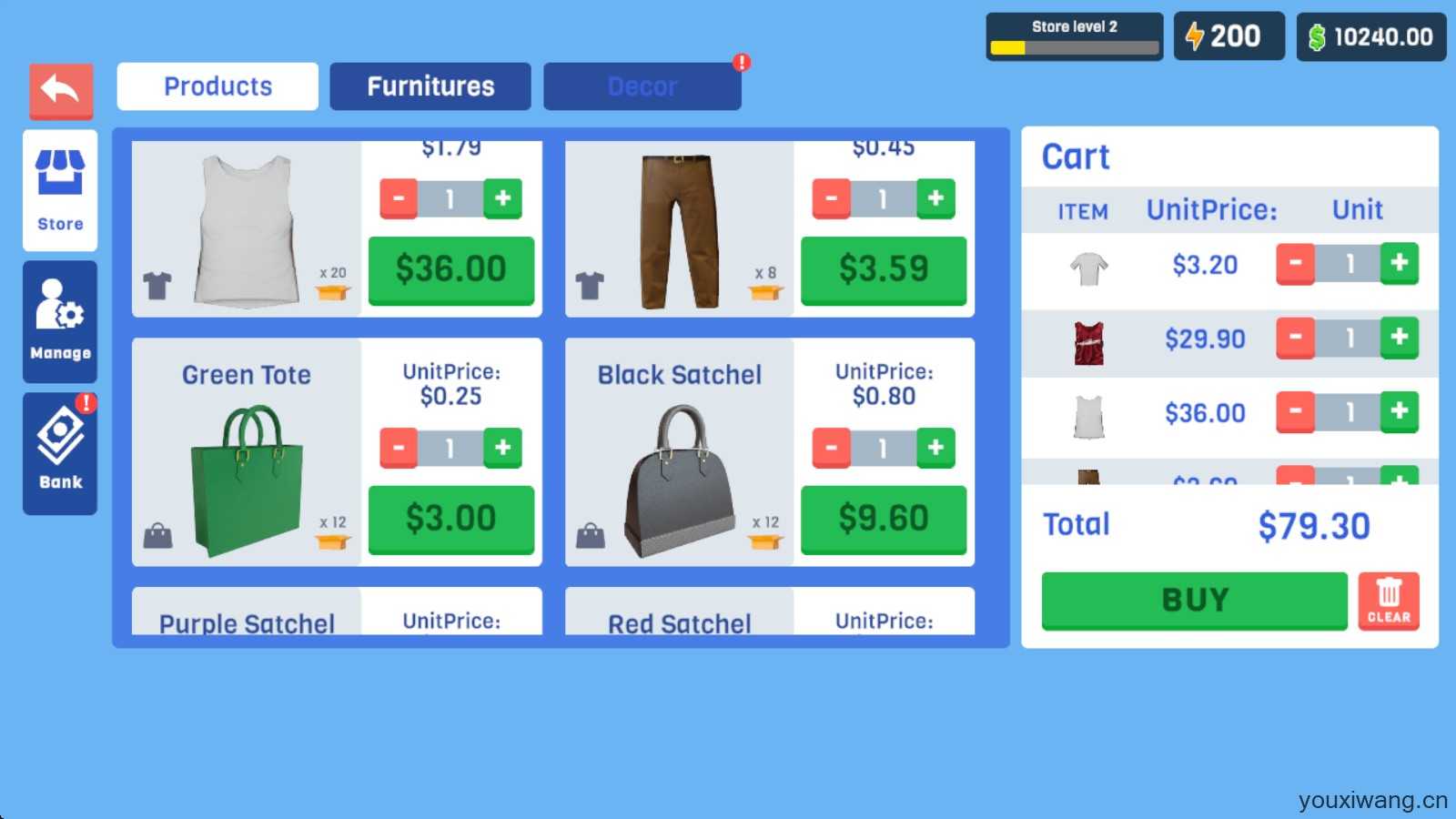服装店模拟器 服装店模拟器