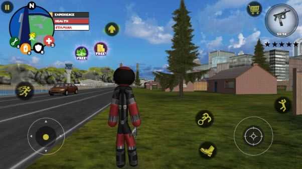 火柴人绳索英雄内置mod菜单版 火柴人绳索英雄内置mod菜单版