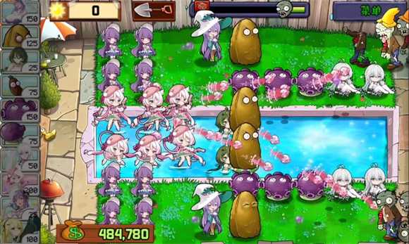 植物娘大战僵尸手机版 植物娘大战僵尸手机版