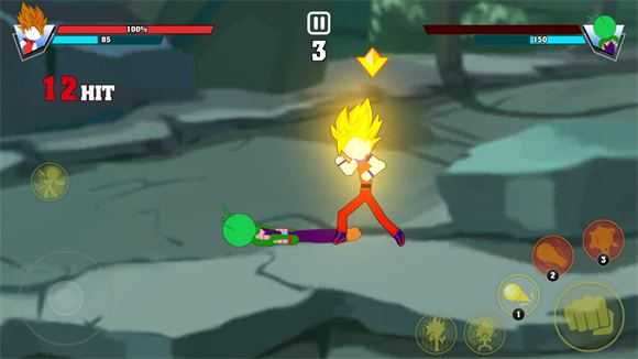 火柴人龙珠对决 火柴人龙珠对决