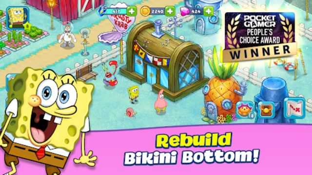 海绵宝宝冒险果酱世界最新版截图