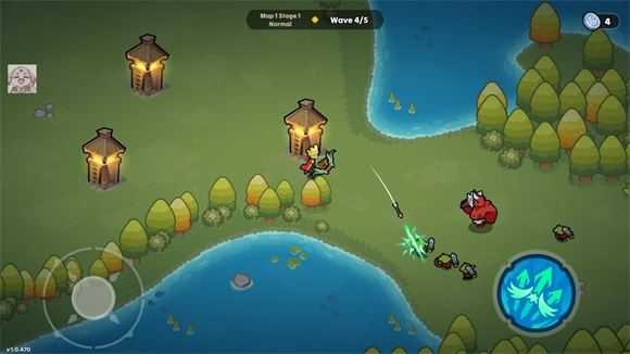 夜幕王国边境塔防内置菜单版截图