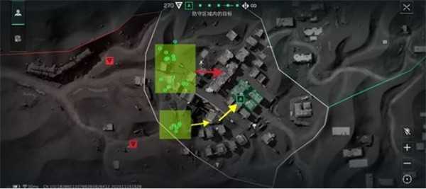 三角洲行动全面战场金字塔A区攻守点位分享指南