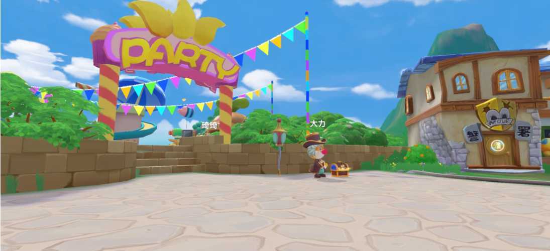 摩尔庄园手游大力和琦琦在哪