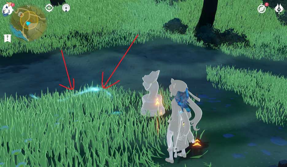 原神中怎么搜索元素痕迹 原神中怎么搜索元素痕迹