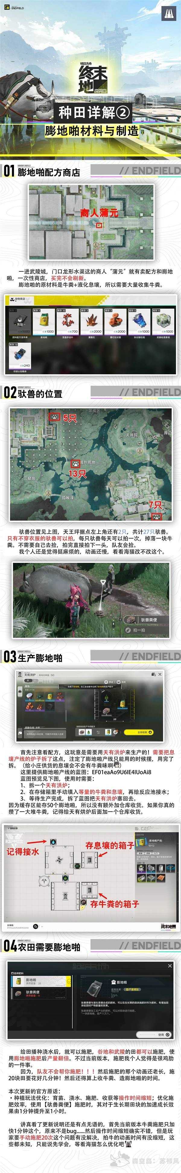 明日方舟终末地种田详细教学 明日方舟终末地种田详细教学