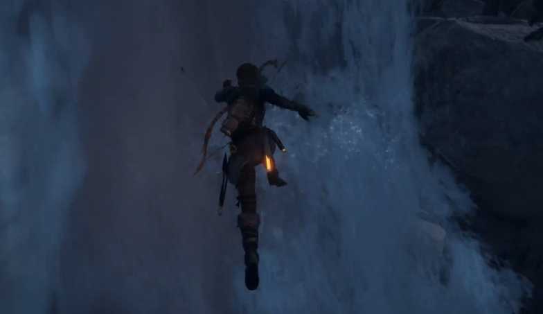 古墓丽影9瀑布后的古墓怎么进去