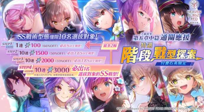 《绯染天空》举办主线故事第五章中篇通关应援 特别战型探索