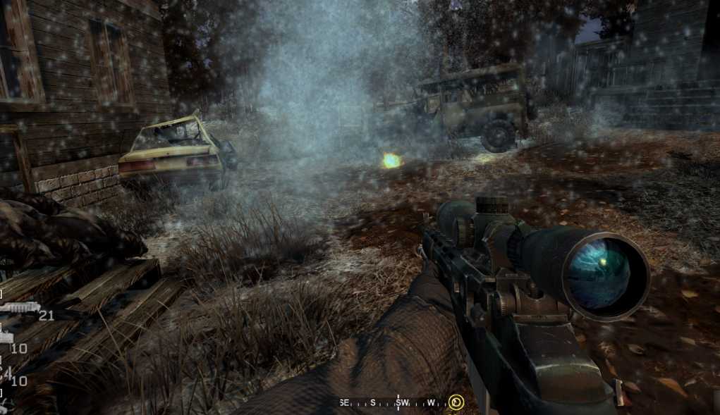 使命召唤4怎么过潜行那关 使命召唤4怎么过潜行那关