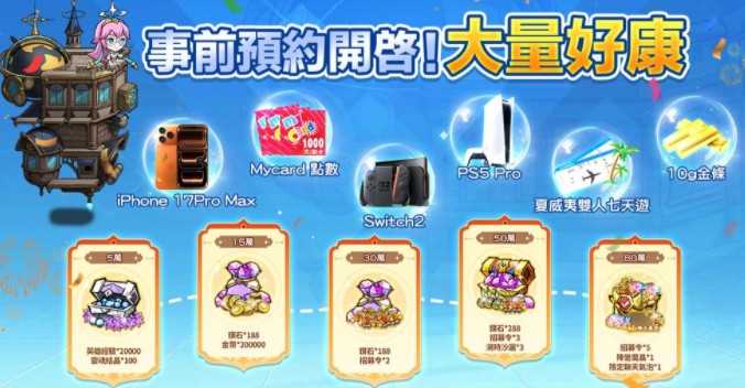 蒸汽庞克移动城堡养成新作《堡垒传说：蒸汽庞克》事前预约活动启动 揭露核心游戏特色