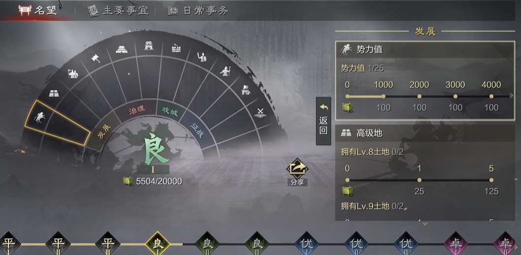 率土之滨名望怎么提升快