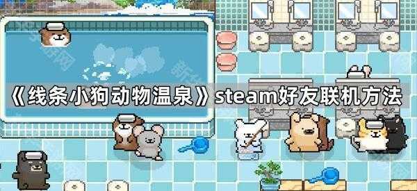 《线条小狗动物温泉》steam好友联机方法 《线条小狗动物温泉》steam好友联机方法