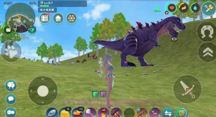 创造与魔法霸王龙怎么打无伤