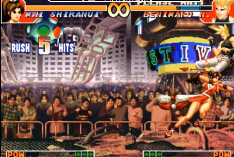 拳皇97火舞怎么扔扇子