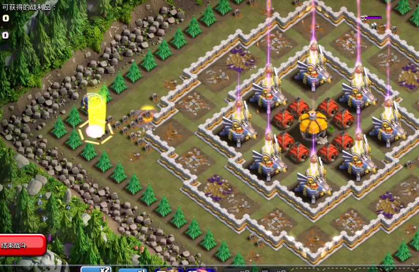 部落冲突天鹰火炮怎么用