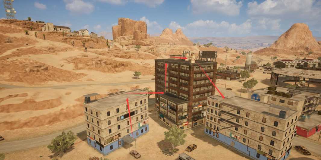 绝地求生中如何利用建筑