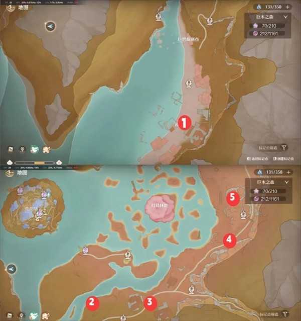 无限暖暖6个巨兽清洁点位详解