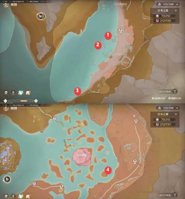 无限暖暖6个巨兽清洁点位详解