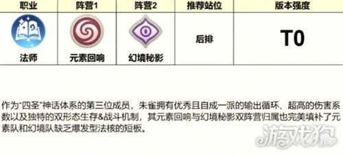 龙魂旅人朱雀阵容怎么搭配 朱雀阵容搭配攻略