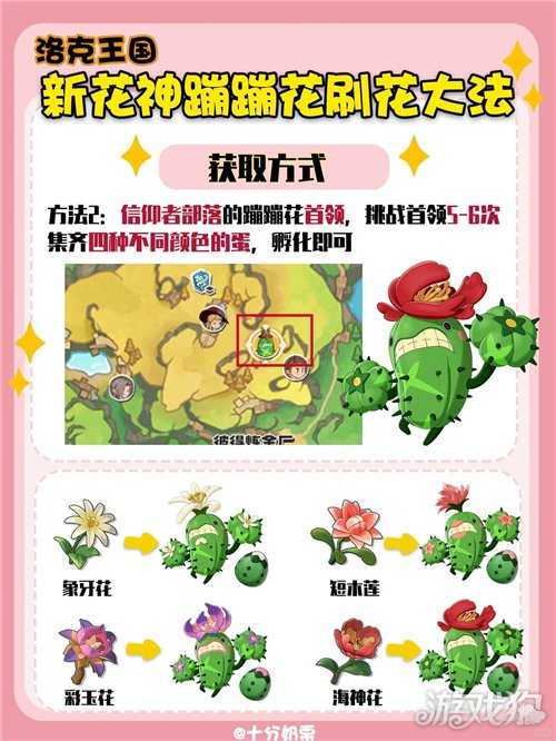 洛克王国世界刷花攻略最新 蹦蹦花怎么刷花