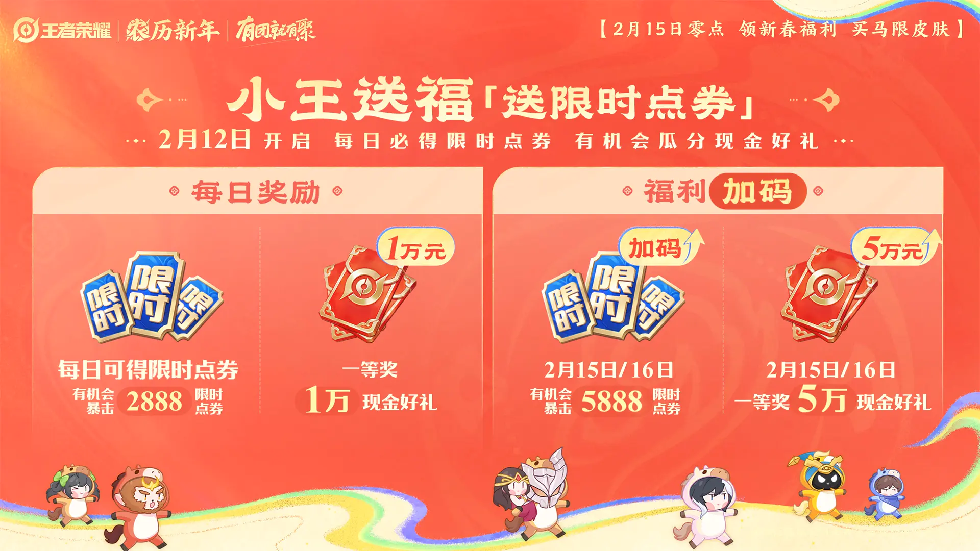 王者荣耀马年新春版本「路启千秋」更新内容一览