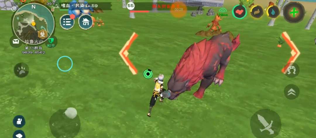 创造与魔法黑虎王在哪