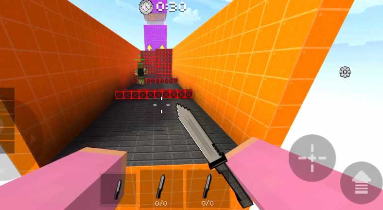 像素射击如何爬梯子