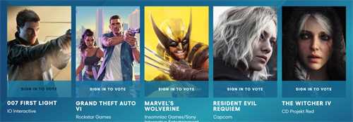 2025年TGA奖项提名公布！《33号远征队》拿到12项提名，或成最大赢家？！