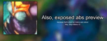 LOL＂龙血武姬＂重做资料曝光 身材很好的半龙人大姐姐