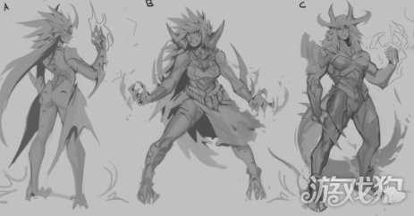 LOL＂龙血武姬＂重做资料曝光 身材很好的半龙人大姐姐