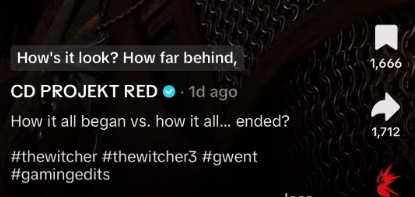 CDPR短视频引粉丝期待 或暗示《巫师3》新DLC CDPR短视频引粉丝期待 或暗示《巫师3》新DLC