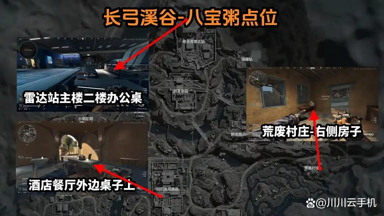 三角洲行动S8赛季八宝粥刷新点位大全