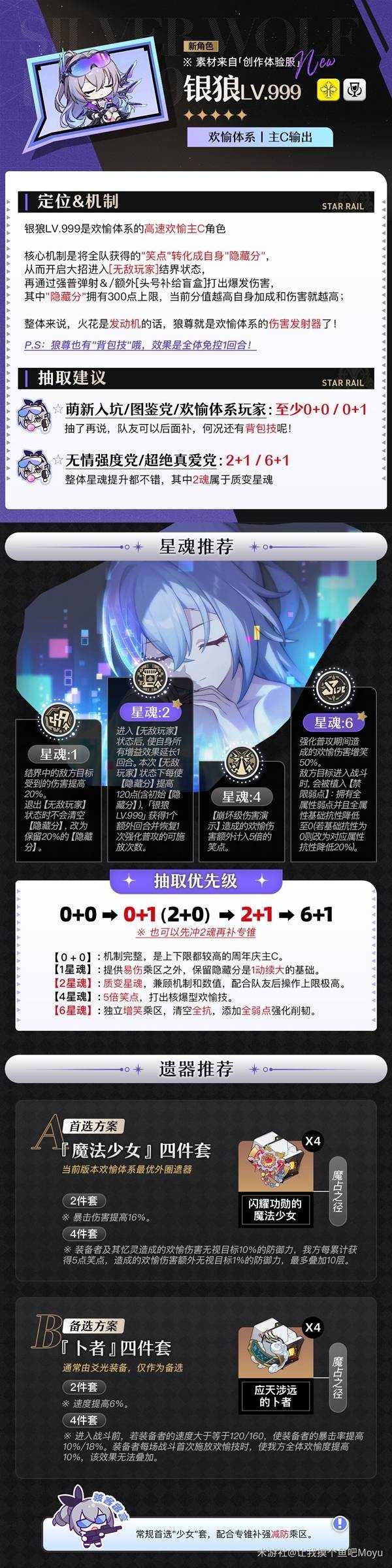 崩坏星穹铁道狼尊培抽取建议与培养攻略