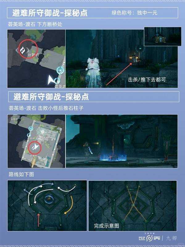 王者荣耀世界天柱墟避难所探索解谜攻略