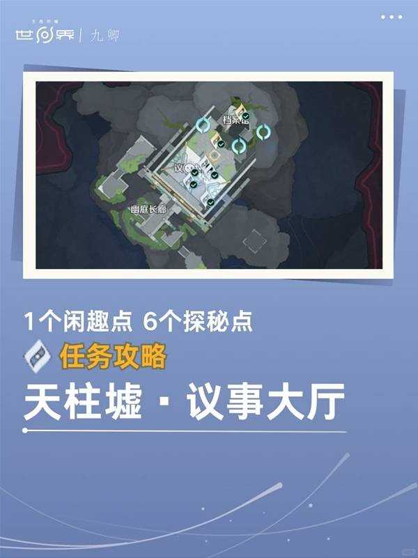 王者荣耀世界天柱墟议事大厅探索解谜攻略