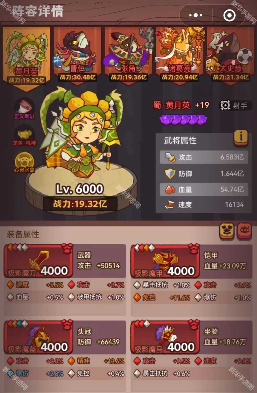 《咸鱼之王》深海灯神诸葛亮阵容通关攻略