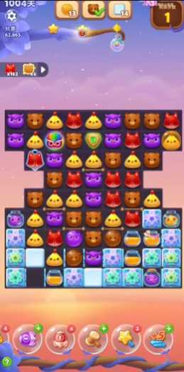 开心消消乐1004关怎么过 开心消消乐1004关怎么过
