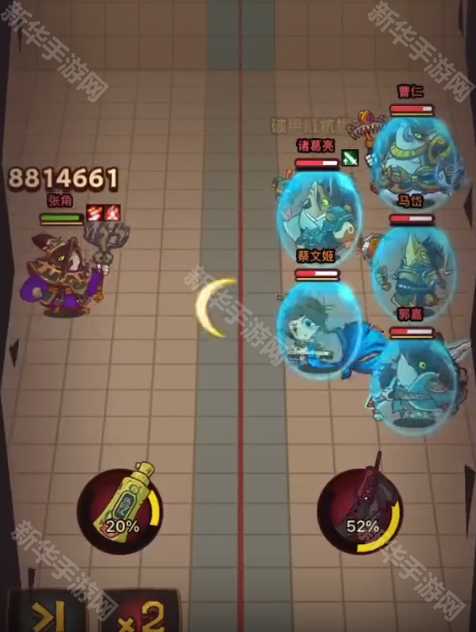 《咸鱼之王》张角被动1技能回复机制分析