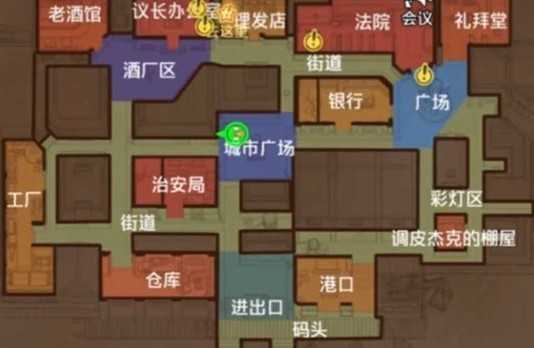 鹅鸭杀鹅教堂地图任务点介绍