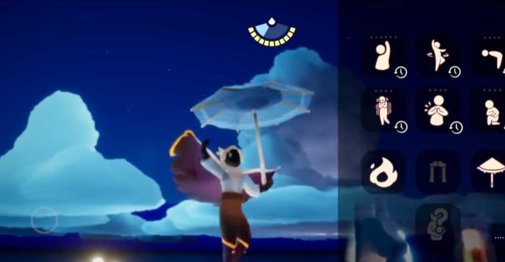 光遇怎么打着伞转圈圈 光遇怎么打着伞转圈圈